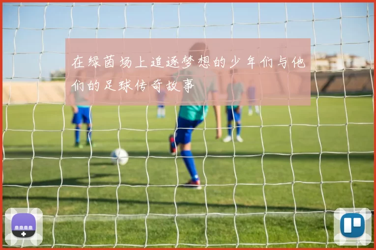 在绿茵场上追逐梦想的少年们与他们的足球传奇故事